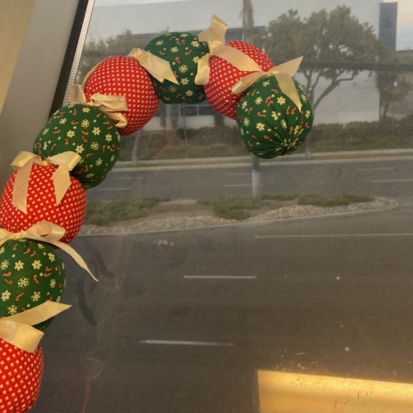 Cloth Christmas Candy Cane Decoration - Picture 3 of 6